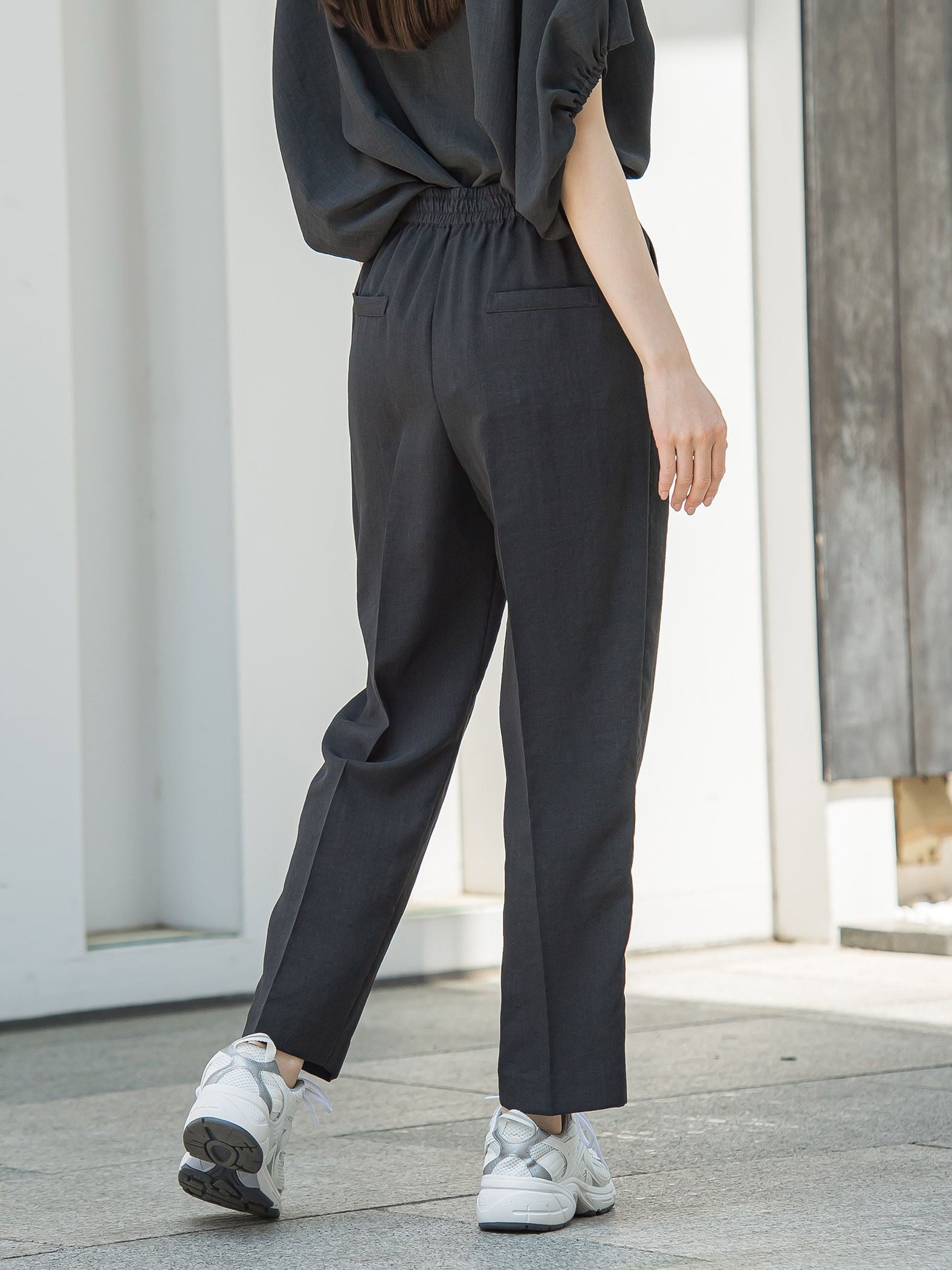 【WEB限定】タンブラーブッチャーテーパードパンツ≪手洗い可能≫