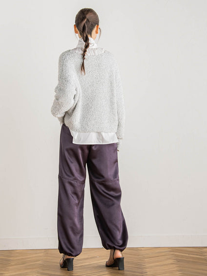 ラメミックスプルオーバー≪手洗い可能≫