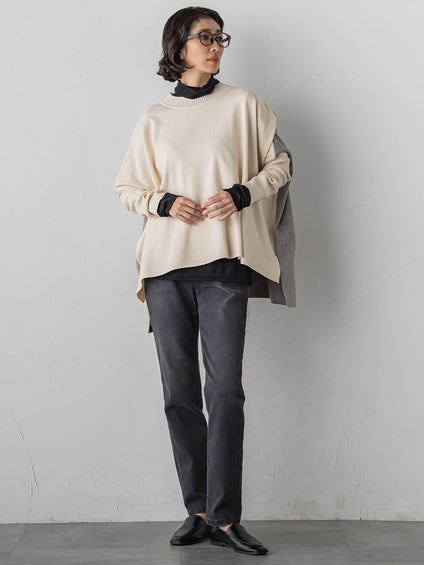 【WEB限定】”あたたか美脚”裏起毛デニム