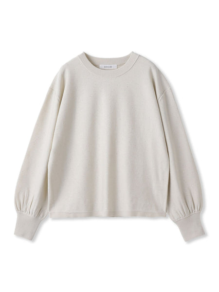 ミニスパンコールクルーネックニット≪手洗い可能≫