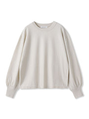 ミニスパンコールクルーネックニット≪手洗い可能≫