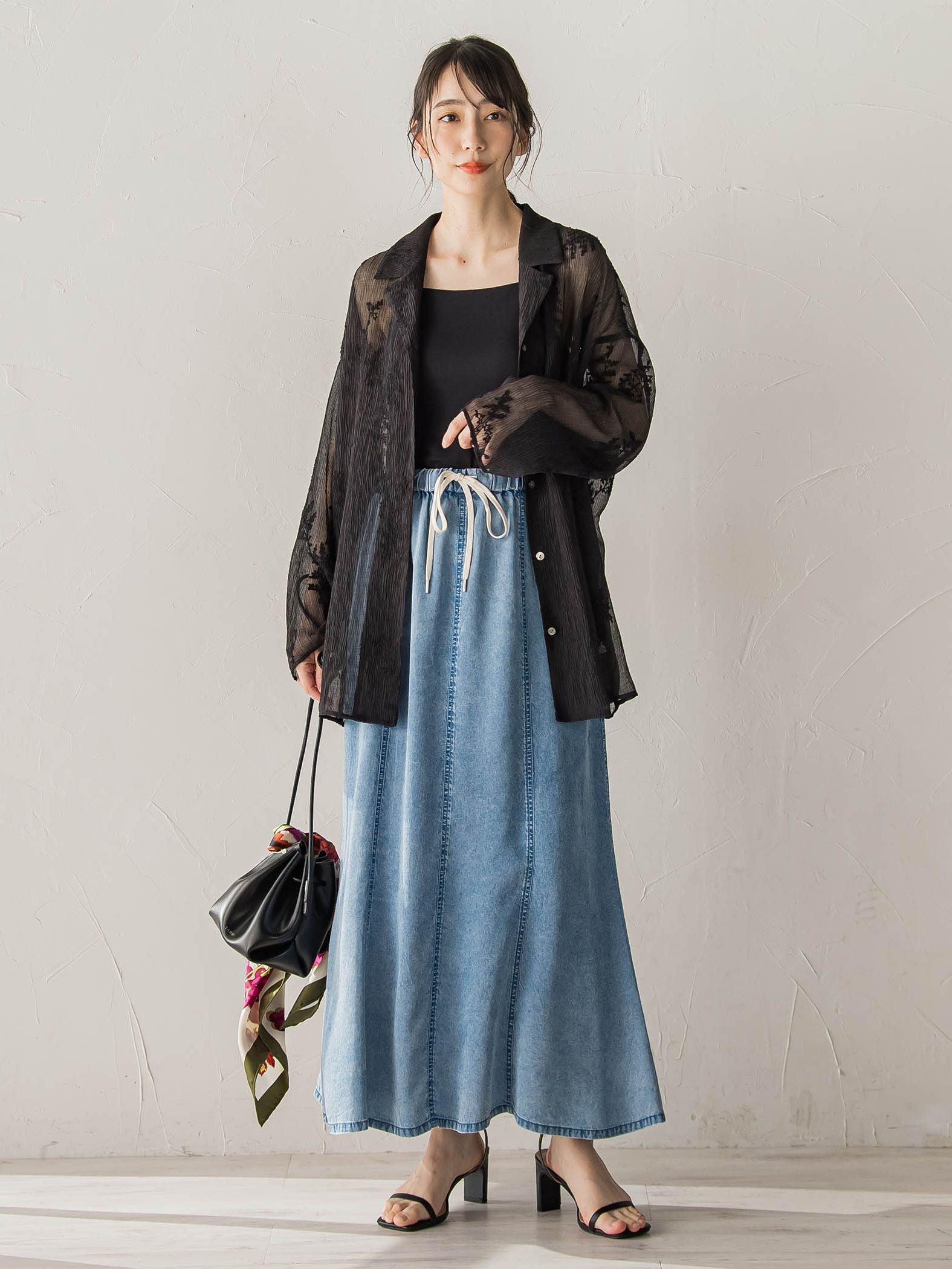 Air DENIM マーメイドスカート