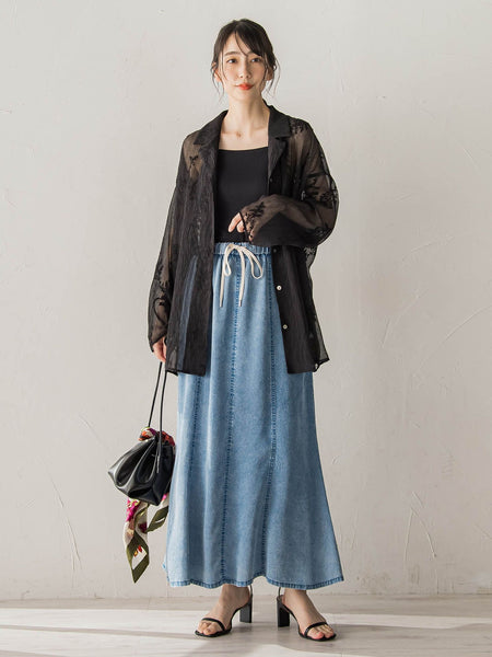 Air DENIM マーメイドスカート