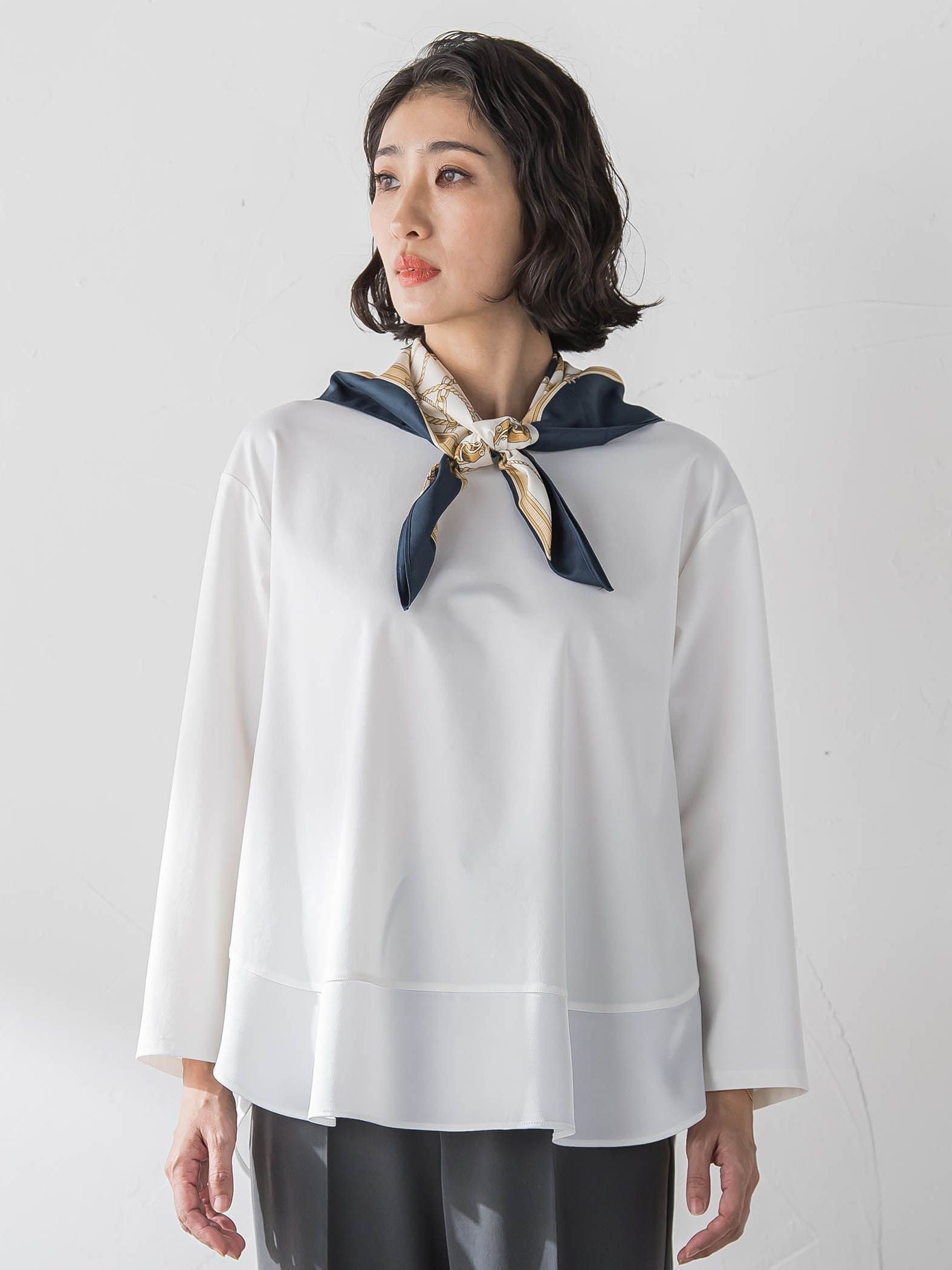 【大きいサイズ】パーフェクトベアスムースカットソー