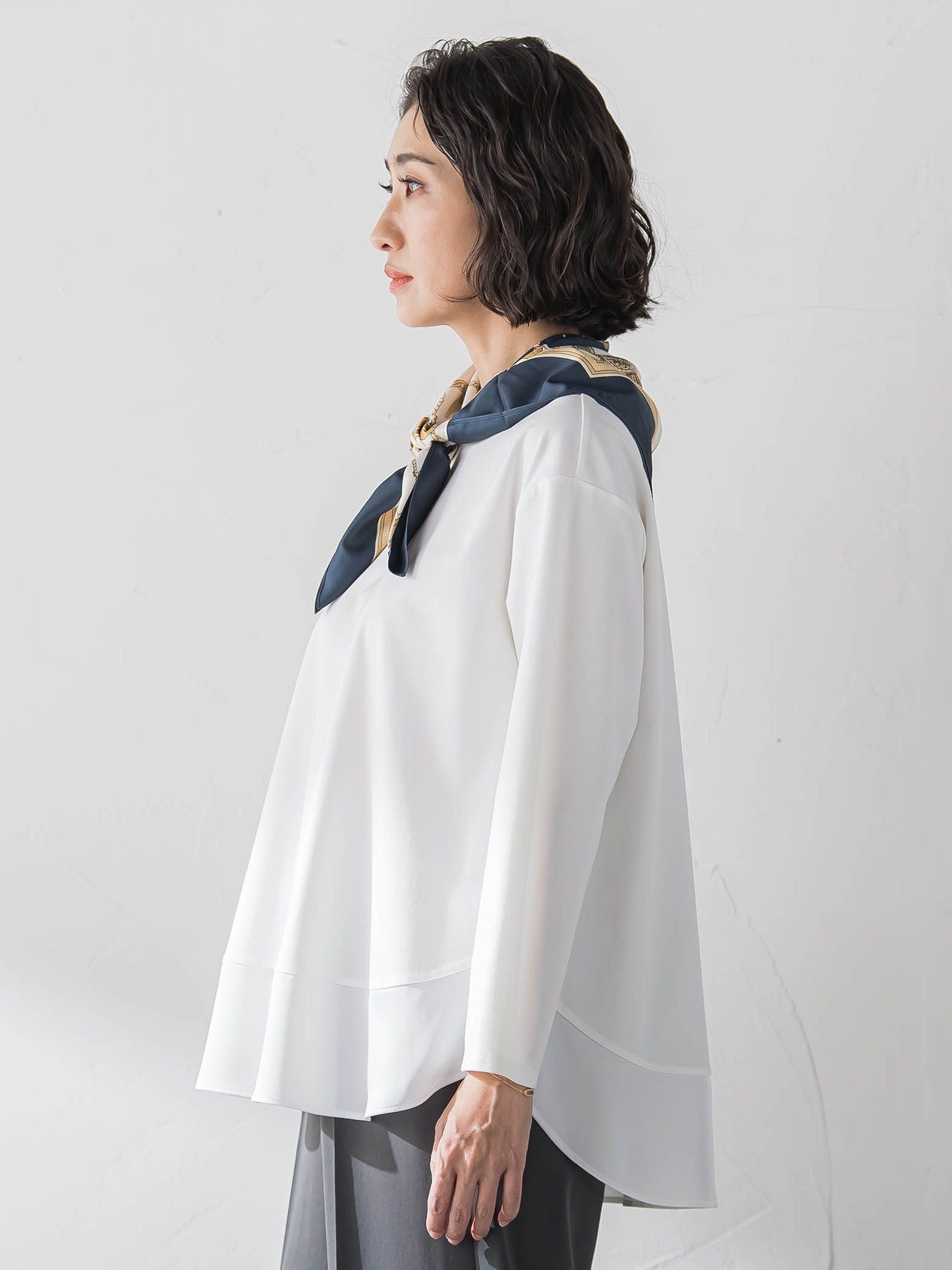 【大きいサイズ】パーフェクトベアスムースカットソー