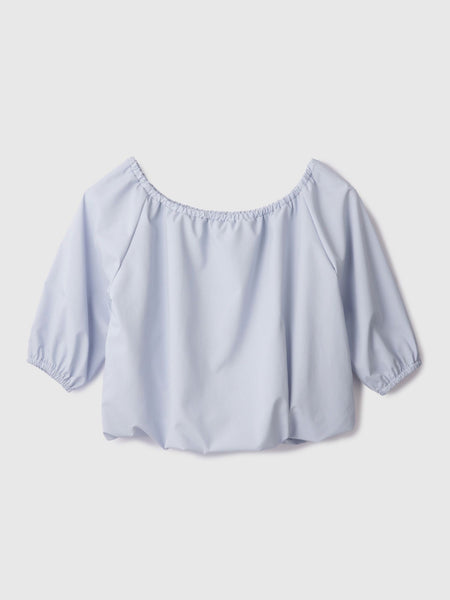 【キレカジ】撥水バルーンブラウス