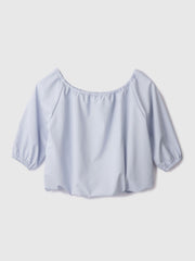 【キレカジ】撥水バルーンブラウス