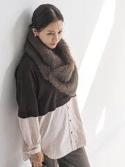 【THROW/スロー】Eco Fur Shawl