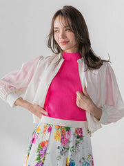 ケープ付き5wayニット