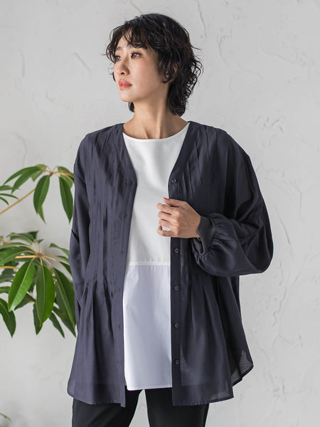 【WEB限定】シルキーローンブラウス