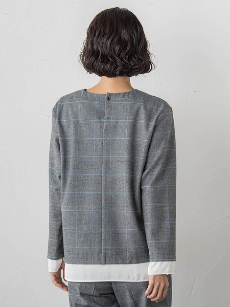 ピクシエスタVネックブラウス≪洗濯機で洗える≫