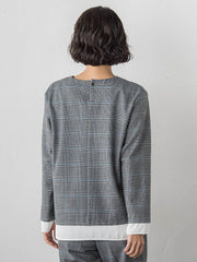 ピクシエスタVネックブラウス≪洗濯機で洗える≫