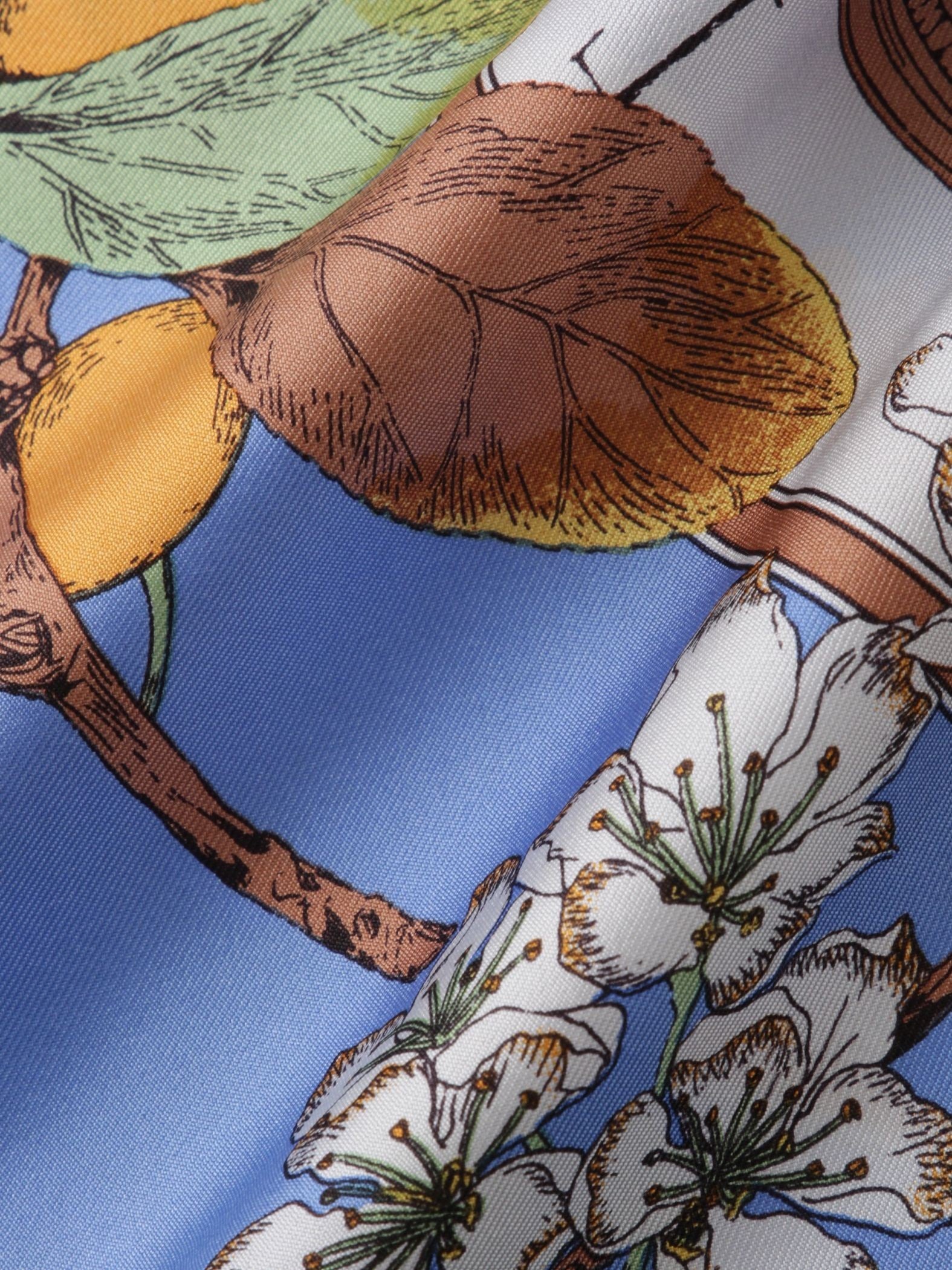 【WEB限定】【manipuri】＜シルクスカーフ88＞アンティークレシピ