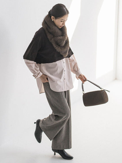 【THROW/スロー】Eco Fur Shawl