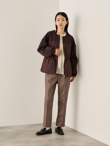 ダイヤキルティングダンボールブルゾン