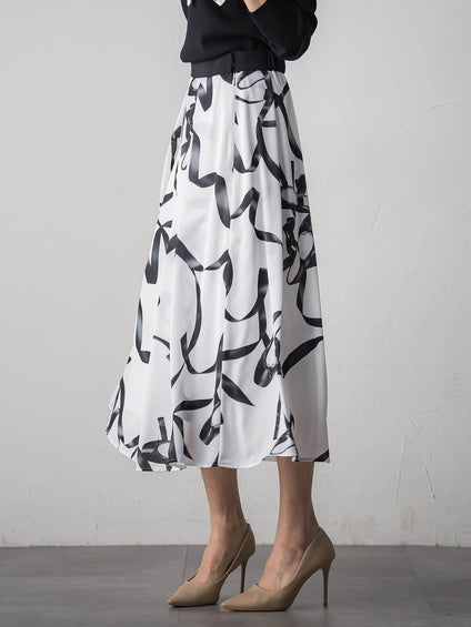 トゥシューズスカート