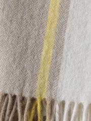 チェックマフラー