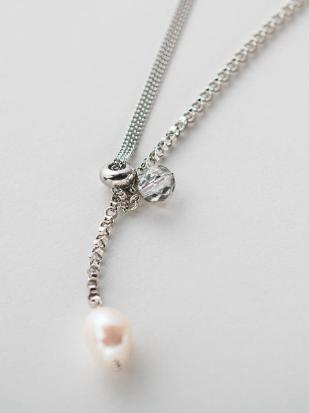 チェリーパールYジネックレス