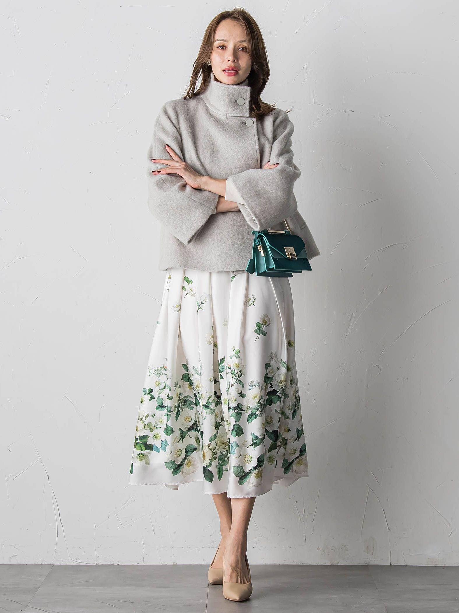 クリスマスローズスカート