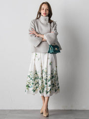 クリスマスローズスカート