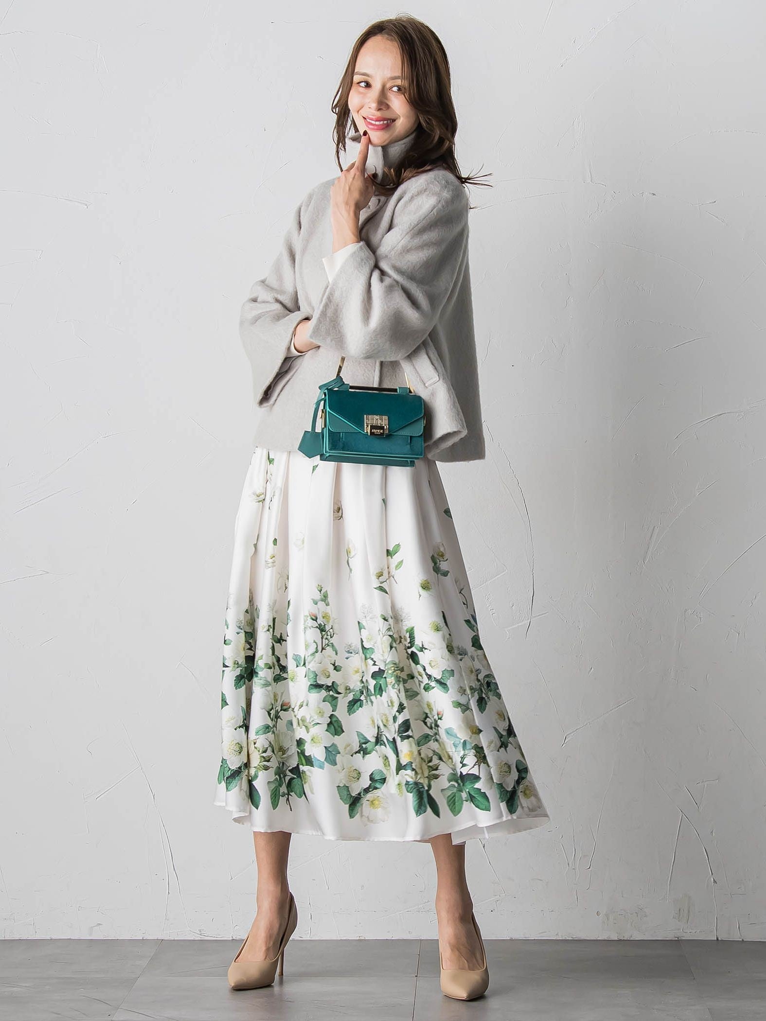 クリスマスローズスカート