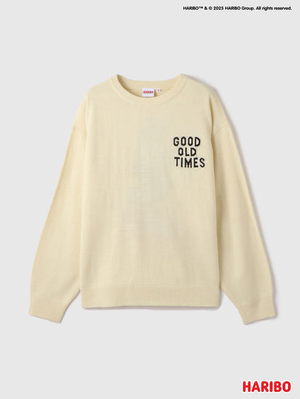 HARIBO/RETROゴールドベアニット≪手洗い可能≫