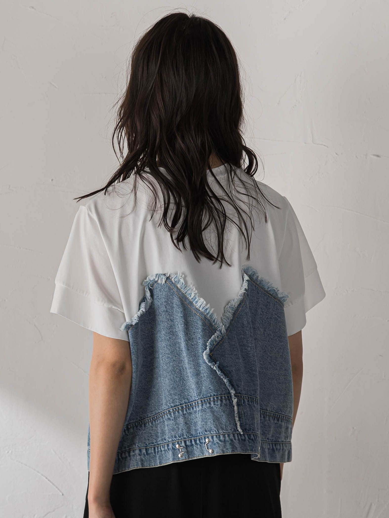 デニムドッキングTシャツ