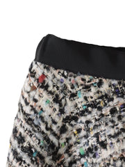 CLARENSONミックスツイードスカート