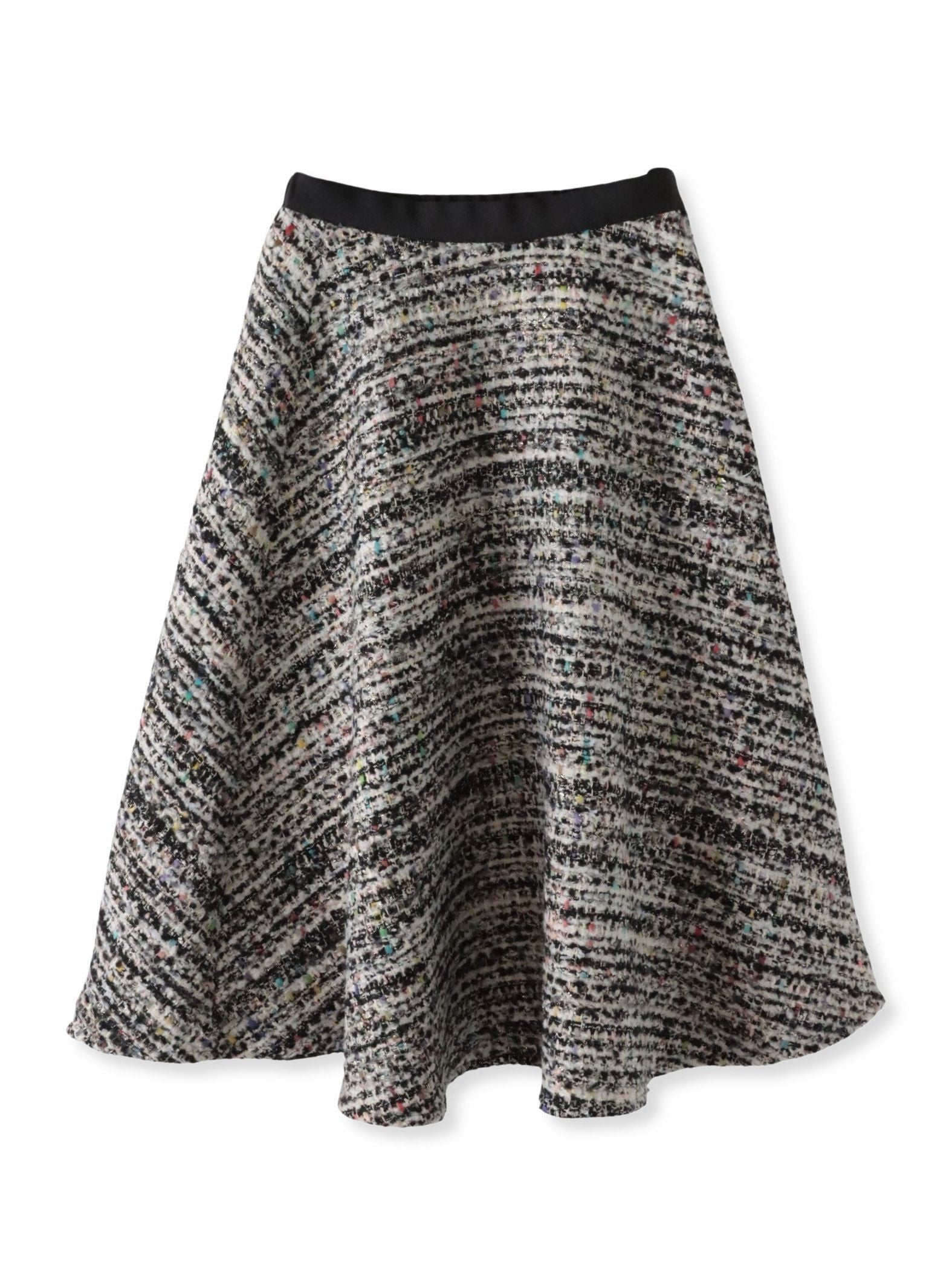 CLARENSONミックスツイードスカート