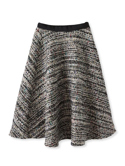 CLARENSONミックスツイードスカート