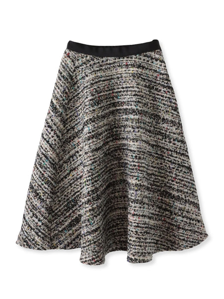 CLARENSONミックスツイードスカート