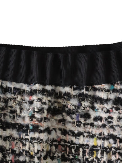 CLARENSONミックスツイードスカート