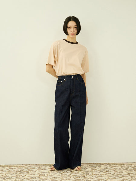 【汗染み防止】 ひんやりリンガーTシャツ