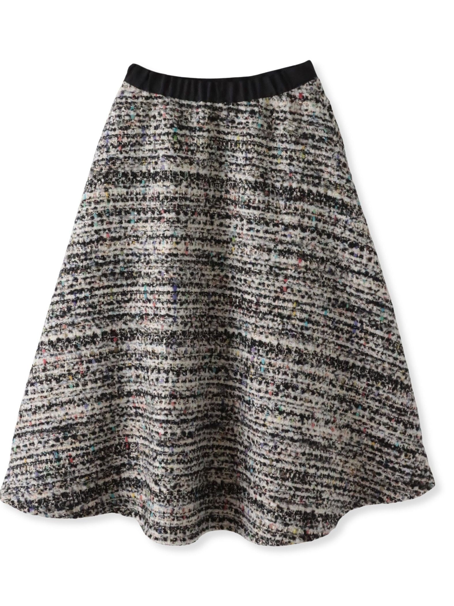 CLARENSONミックスツイードスカート