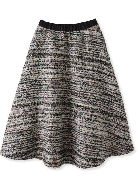 CLARENSONミックスツイードスカート