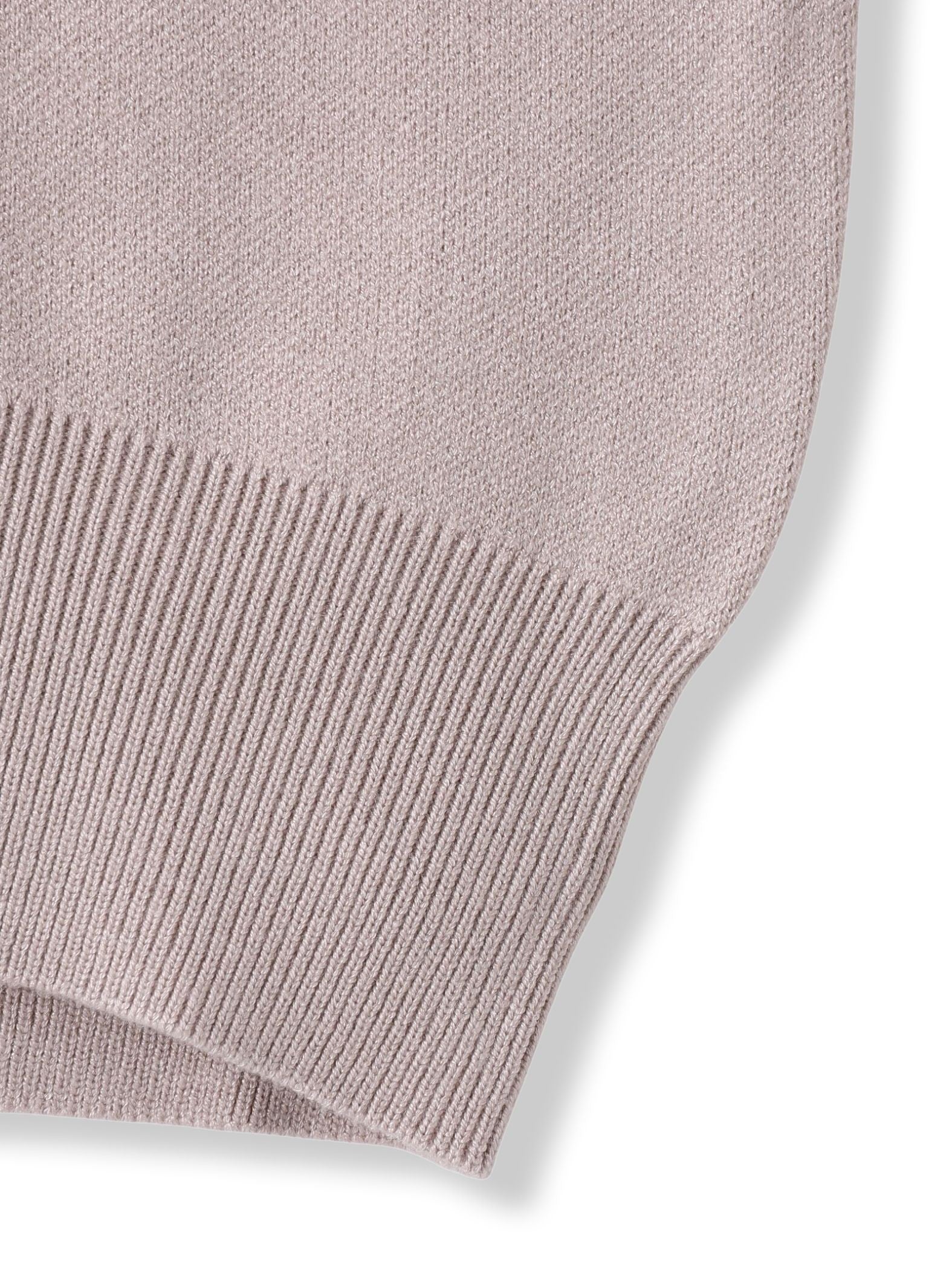 【WEB限定】刺繍ロゴニットプルオーバー≪洗濯機で洗える≫