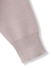 【WEB限定】刺繍ロゴニットプルオーバー≪洗濯機で洗える≫