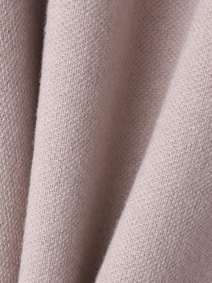 【WEB限定】刺繍ロゴニットプルオーバー≪洗濯機で洗える≫