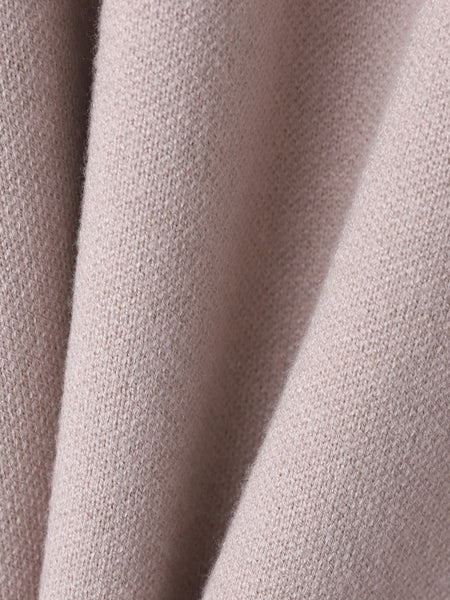 【WEB限定】刺繍ロゴニットプルオーバー≪洗濯機で洗える≫