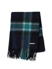 チェックマフラー