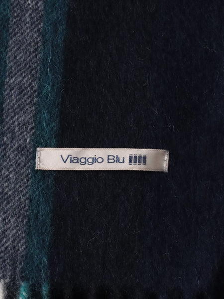 チェックマフラー