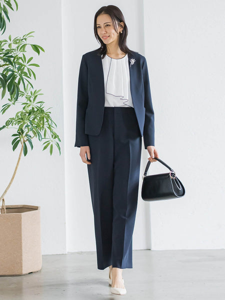 トリクシオンワイドパンツ≪セットアップ対応/手洗い可能≫