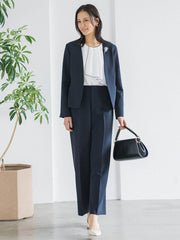 トリクシオンワイドパンツ≪セットアップ対応/手洗い可能≫