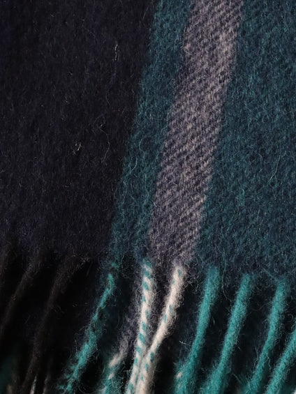 チェックマフラー