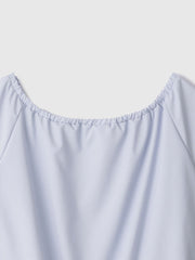 【キレカジ】撥水バルーンブラウス