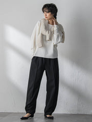 【えらべるSETUP】叶えるイージーカーブパンツ≪手洗い可能≫