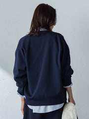 Vネックカーディガン