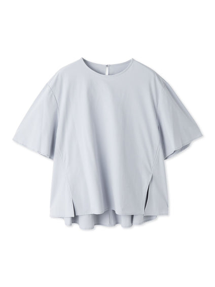 【涼やかストレッチ】半袖ブラウス