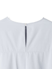 【涼やかストレッチ】半袖ブラウス