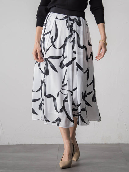 トゥシューズスカート